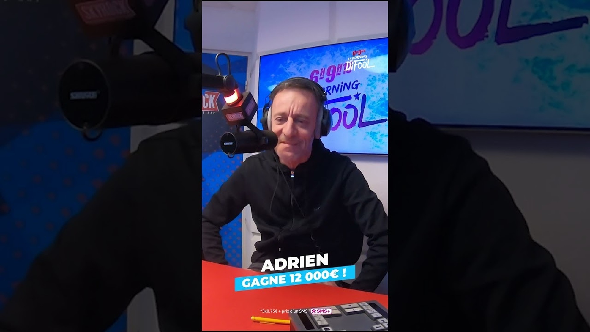 Adrien gagne 12 000 euros dans le #MorningDeDifool !